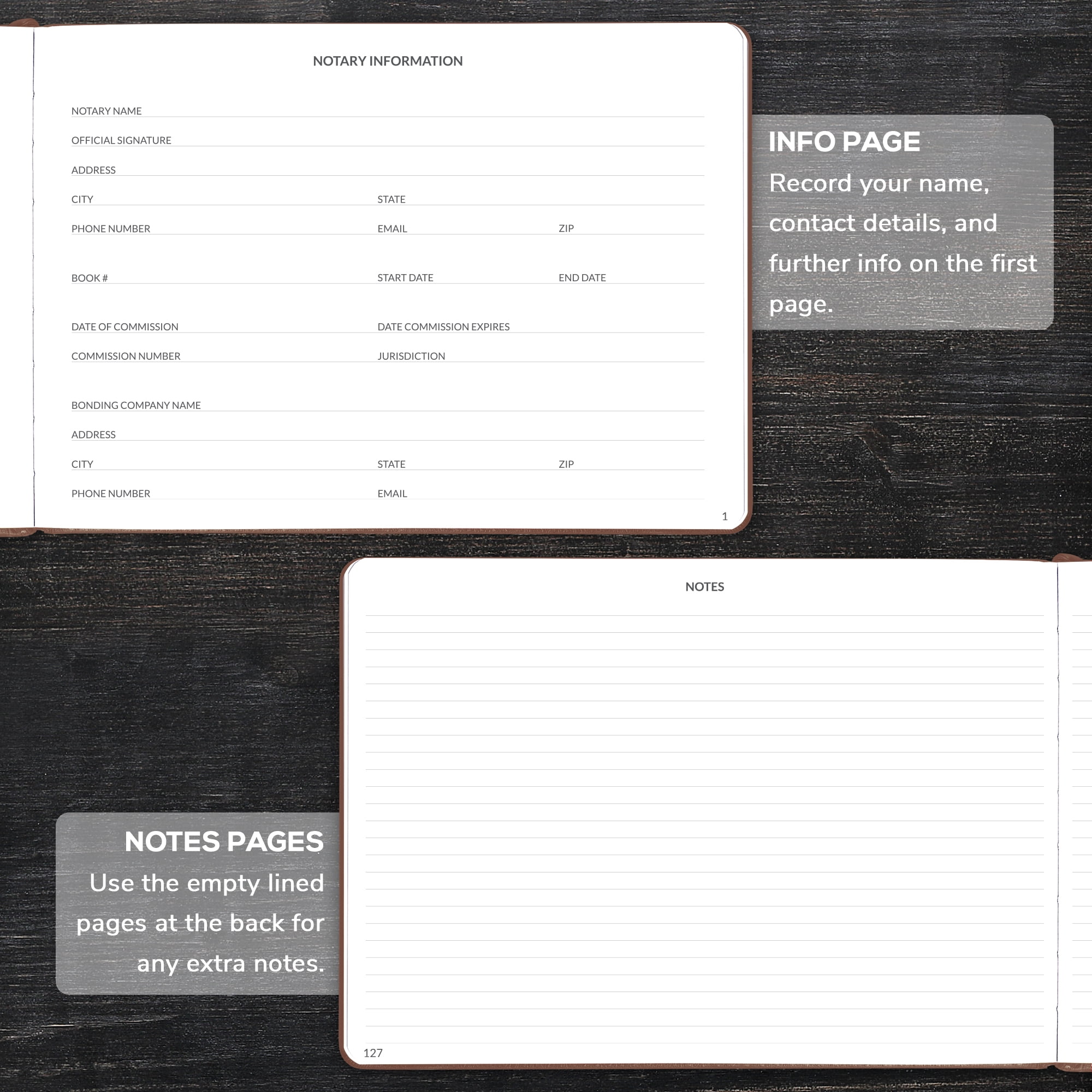 Skyline Official Notary Journal