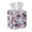 American Flag Flower, variant on Xoenoiee American Flag Star Print PU Leather Tissue Box Cover 4th of July Foldable Square Tissue Case Bottom Snap for Home, Bathroom, Office, Car, Vanity, Night Stand, Modern Decor
