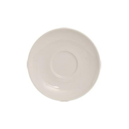 

Tuxton VEE-064 Vitrified China Saucer Eggshell - 6.5 in. - 3 Dozen