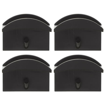 

4 Pcs Adhesive Hat Hooks Wall Caps Hanging Hooks Household Plastic Hat Hangers