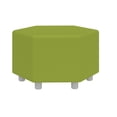 thumbnail image 2 of Safco Learn Vinyl Ottoman Green (8124GV), 2 of 2