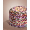 thumbnail image 3 of Gouchee Home Dotcom Knotted Ottoman – Colorful Velvet Bean Bag Footstool with Polystyrene Beads, Lightweight & Portable for Living Room, Bedroom or Dorm, 3 of 6