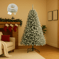 thumbnail image 2 of Arbolito DE Navidad Nevado Artificial Gonzaga Pino DE Lujo 1.80 Cm 511 Ramas, 2 of 7