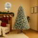 thumbnail image 2 of Arbolito DE Navidad Nevado Artificial Gonzaga Pino DE Lujo 1.80 Cm 511 Ramas, 2 of 7