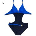 thumbnail image 4 of Toystoory estilo Push Up de retales, traje de baño para mujer, traje de baño Sexy para fiesta de verano Traje de baño lago azul azul oscuro л, 4 of 6