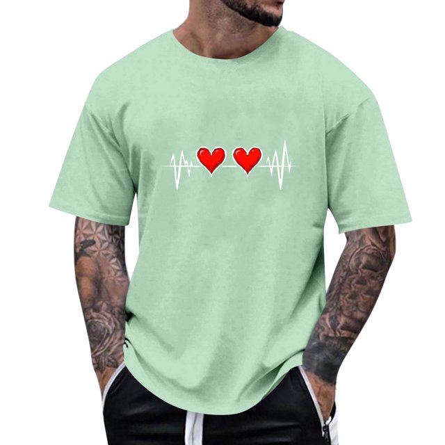 Tops para hombre, blusas y camisas de manga corta con cuello redondo para hombre, camisetas casuales con estampado de moda para hombre, blusa de manga corta, blusa de poliéster para hombre.