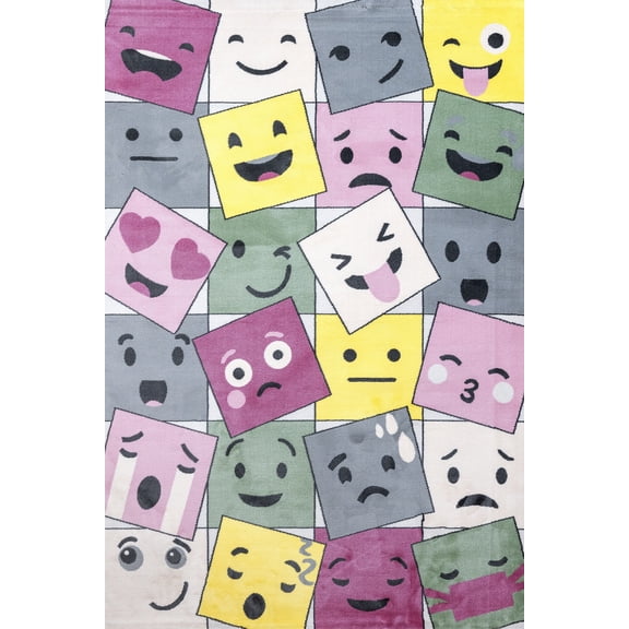 Pink Geometric Area Rugs for Living Room Washable Rugs Boho Moroccan Area Rug Soft Neutral Geometric Bohemian Carpet Distressed Indoor Rug for Bedroom Dining Room Office Foldable Nonslip Rug