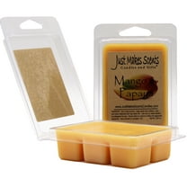 Mango & Papaya 2-Pack Soy Wax Melts Homemade -Just Makes Scents Candles & Gifts