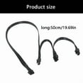 thumbnail image 5 of Heavy Duty 16Pin To 3x8Pin Graphics Card Power Cable 12VHPWR Power Cord, 5 of 8