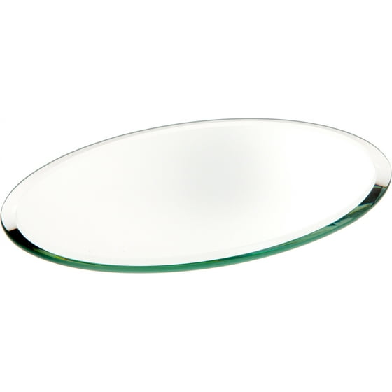 Beveled Glass Mirror Oval 3mm 4 X 6