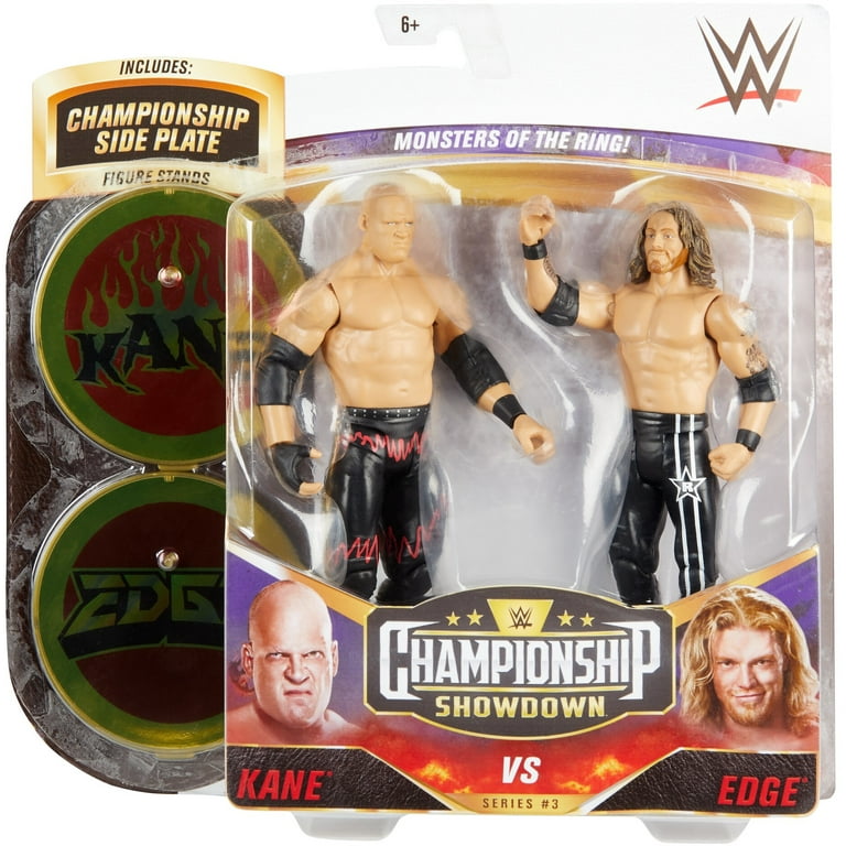 WWE Championship Showdown Kane vs Edge 2-Pack - Walmart.com
