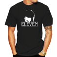 thumbnail image 2 of Stranger Style Pop Culture Things Eleven Cosplay Mens Black Size S-6XL T-Shirt, 2 of 5