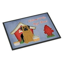 Carolines Treasures BB2772MAT Dog House Collection Mastiff Indoor or Outdoor Mat, 18 x 0.25 x 27 in.