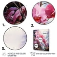 thumbnail image 3 of Designart "pasture Delicate Orchid Oasis II" Floral & Botanical Floater Framed Wall Art Living Room, 3 of 7