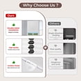 thumbnail image 2 of Allesin Cellular Shades Cordless Blackout Honeycomb Blinds for Indoor Windows, Thermal Insulated Window Shades Noise Reduction, Easy to Install, Perfect for Bedroom/Living Room, White 31" W x 64" H, 2 of 8