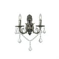thumbnail image 1 of CWI Lighting 2 Light Wall Sconce with Antique Brass finish, 1 of 4