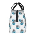 thumbnail image 2 of Lsque Turtle Pattern Lunch Bag Women/Men Insulated Lunch Box,Small Leakproof Cooler Food Lunch Containers Reusable High Capacity Lunch Tote Bags, 2 of 6
