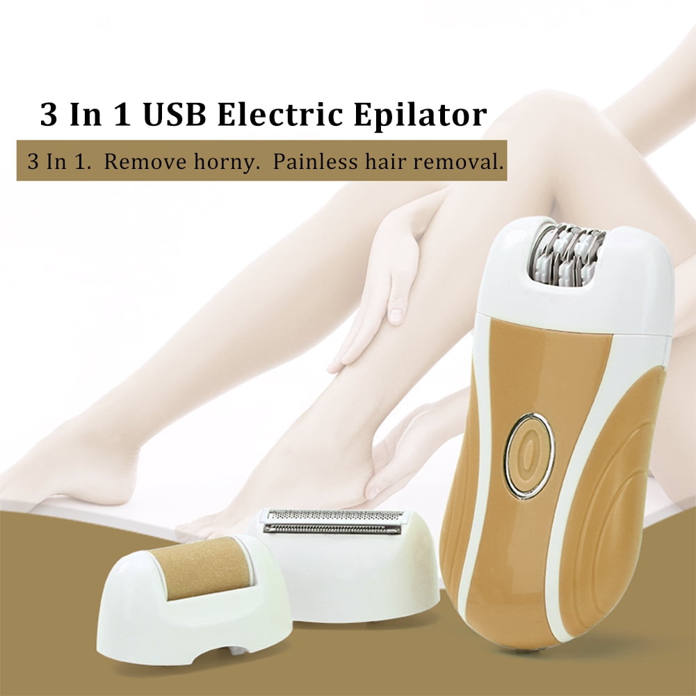 7155388297016 UPC Hair Removal, fosa 3 In 1 USB Electric Epilator Women Shaver Hair Removal Nail