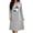 Gray A, variant on Kezqiaxn Night Gowns for Adult Women Halloween Printed Long Sleeve Loose Casual Nightgown Sleep Dress Plus Size Nightgowns Gray A L