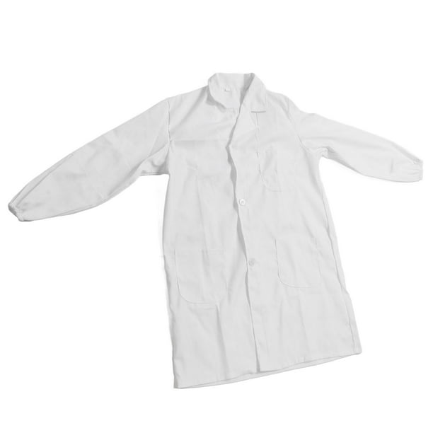 De Laboratorio De Manga Larga, De Laboratorio Blanca, Algodón Poliéster Multiusos Para Laboratorios