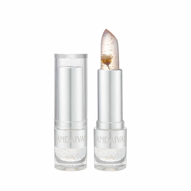 Lápiz labial HUOGUO Gold Leaf Flower hidratante 8 colores