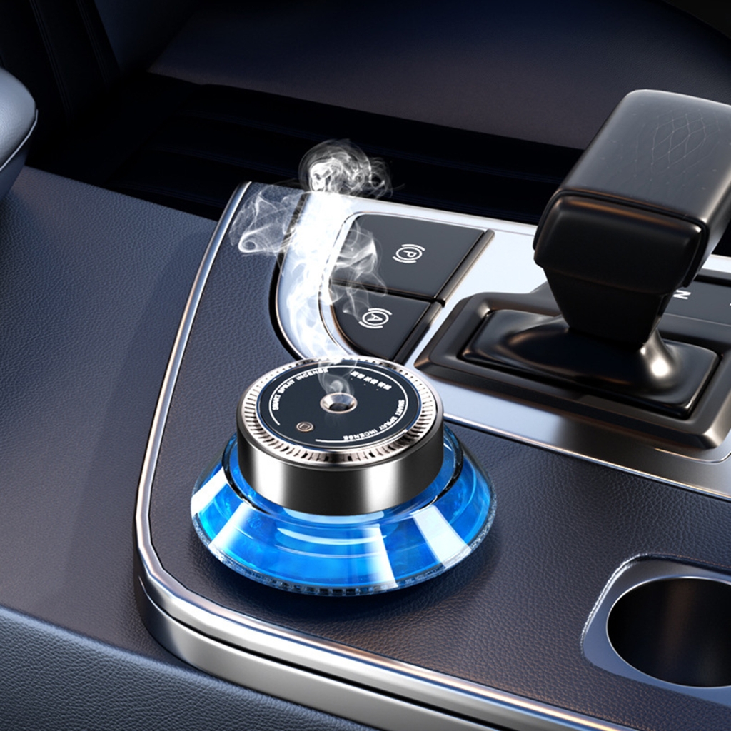 ZPAQI Car Aroma Diffuser Electric Spray Car Perfume Auto Air Freshener Flavoring