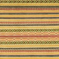 thumbnail image 1 of Ahgly Company Indoor Square Abstract Light Brown Abstract Area Rugs, 6' Square, 1 of 6
