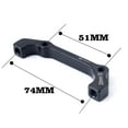 thumbnail image 4 of 4X Disc Brake Caliper Mount Adapter Is/Post Front 180mm Rear 160mm for, 4 of 6