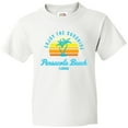 thumbnail image 3 of Inktastic Summer Enjoy the Sunshine Pensacola Beach Florida in Blue Youth T-Shirt, 3 of 5