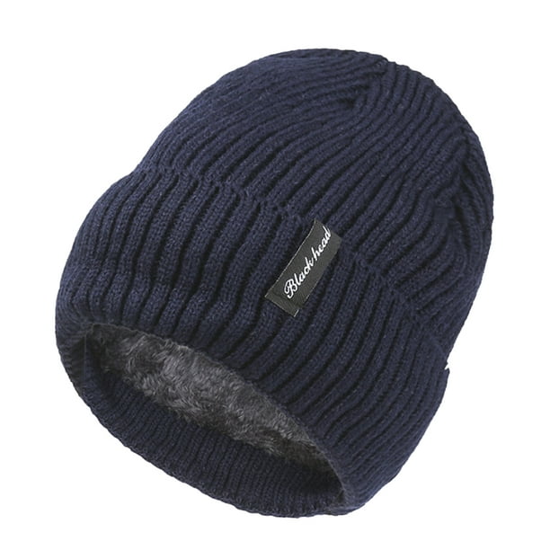 Gorros de invierno para mujer, gorros de invierno para mujer y hombre con forro polar cálido para clima frío, gorro de moda para mujer con calavera