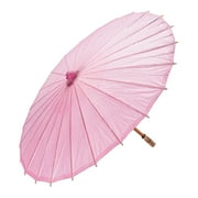 Fun Express - Pink Paper Parasols for Wedding - Party Supplies - Serveware & Barware - Picks & Stirrers & Parasols - Wedding - 1 Piece