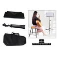 thumbnail image 4 of Soporte de música soporte plegable de música con bolsa de transporte para violín Piano guitarra instrumento de Navidad Yuyangstore atril plegable, 4 of 8