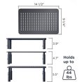 thumbnail image 5 of Soporte para Monitor Con Rejillas Ventilación Flujo Aire Estante Ajustable en 3 Alturas Impresora PC (), 5 of 5