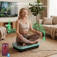 thumbnail image 3 of TISSCARE Vibration Plate Exercise Machine - 400Lbs Capacity Low-Impact Whole Body Workout Platform, Quiet Home Gym Equipment for Daily Fitness, 3 of 9