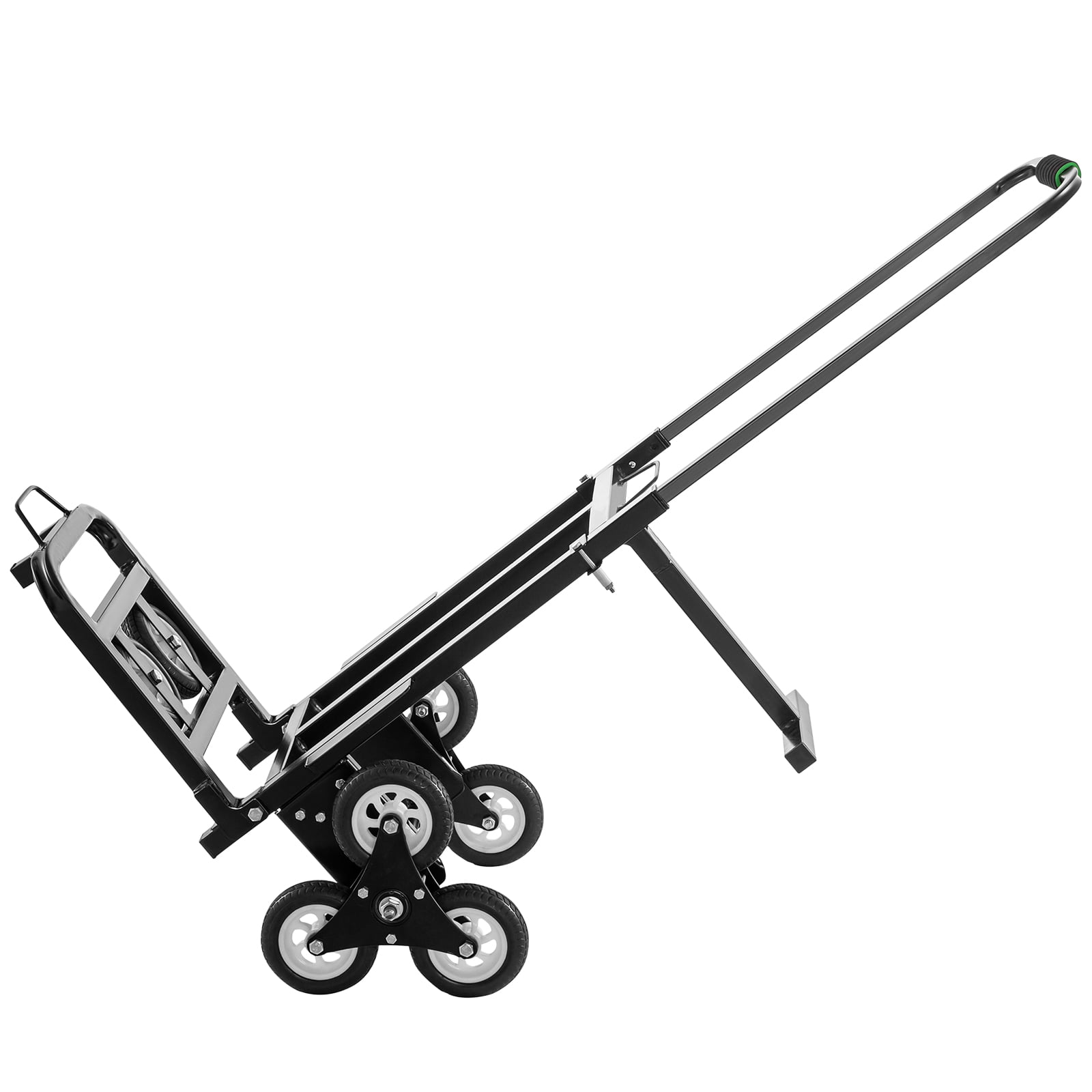Hand Truck with Backup Wheels Portable Heavy Duty Stair Climbing Cart 460lbs 