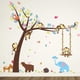 thumbnail image 4 of Kearding Adhesivo de pared de animales para el hogar, sala de estar, jardín de infantes, paredes de fondo, papel tapiz extraíble DIY, calcomanías Decoración del hogar Kearding HA074845-01, 4 of 6