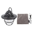 thumbnail image 2 of Vintage Rechargeable Camping Lantern Waterproof LED Lantern For Hiking Fishing Large Battery Capacity, Retro Pinecone Shape, Night Light Function, Lightweight And Portable, 2 of 8