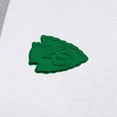thumbnail image 4 of Men's-Antigua White Kansas City Chiefs St. Patrick's Day Victory Pullover Hoodie, 4 of 4