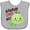 AC-Heather Grey, variant on Inktastic Mawmaw Loves Me Cute Turtle Boys or Girls Baby Bib