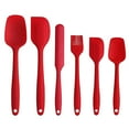 thumbnail image 1 of Yhmxh Kitchen Knives Kitchen Gadgets Spatula Set Nonstick Scraper Kitchen Baking Cooking 6 Piece Gift New Kitchen Essentials Kitchen Accessories for Home Kichen Party Restaurant, 1 of 1