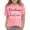 Pink, variant on Girls Kindness Is One Size Fits All Positive Message Rainbow Cotton Short Sleeve Crewneck T-Shirt Tee Tops Kids Little Girl,Size 3 T