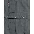 thumbnail image 6 of Little Donkey Andy Men’s UPF 50+ Long Sleeve UV Protection Fishing Shirt, Breathable and Quick Dry Dark Gray S, 6 of 7