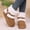 Brown, variant on Womens Winter Snow Boots Thick Soled Extra Thick Warm Anti-Slip Fashion Fuzzy Shoes Beige 7