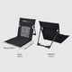 thumbnail image 2 of Silla plegable Wdftyju para acampar con respaldo color negro, 2 of 6