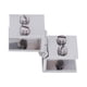 thumbnail image 3 of Bisagra de puerta de vidrio para gabinete, abrazadera para gabinete de vino de cobre de 0,19-0,31 pulgadas, duradera, fácil de instalar, accesorios, Estilo B, 3 of 7
