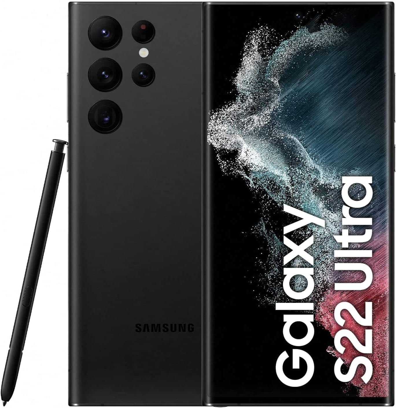 Refurbished Samsung Galaxy S22 Ultra 5G - 512GB – Phantom Black