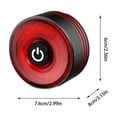 thumbnail image 3 of Hearth & Gear Smart Rear Light、Rechargeable、Brake Sensor、 Brake Light With 4 Warning Lighting Modes、 Rear Light For Night Riding Bike Headlight Kids Bike Lights for Kids Rechargeable Bike Lights Bike, 3 of 5