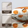 thumbnail image 6 of Autumn Outdoor Pillow Covers 18x18 Set of 2 Fall Burnt Orange Pumpkin Maple Leaves Polka Dots Decorative Throw Pillows Farmhouse Thanksgiving Cushion Cases for Home Couch Sofa, 6 of 6