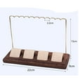 thumbnail image 4 of lionlar Jewelry Organizer Stand, Hanging Rack for Watches Anklets Countertop Tradeshow Short+Ear Studs Base, 4 of 4
