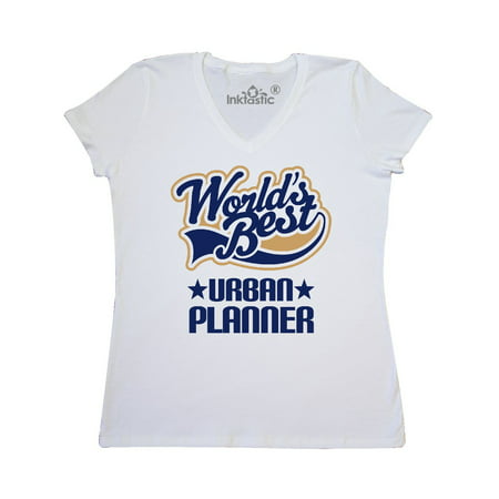 World's Best Urban Planner Women's V-Neck T-Shirt (Best Urban Clothing Sites)